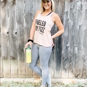 Fabletics High-Waisted Statement Heathered 7/8